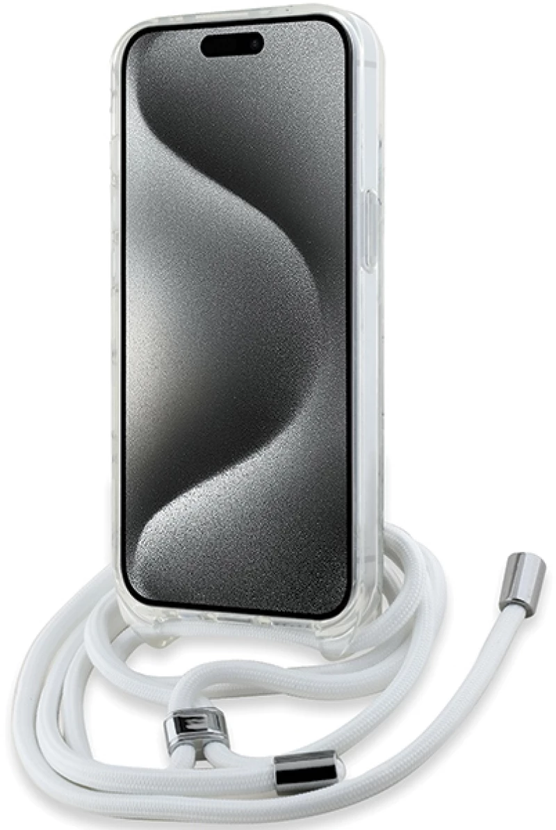 Karl Lagerfeld IML Choupette Head&Cord MagSafe case for iPhone 15 / 14 / 13 - transparent