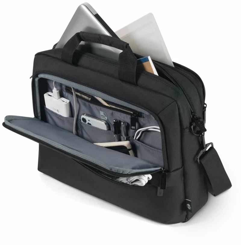 DICOTA D32035-RPET laptop case 43.9 cm (17.3") Briefcase Black