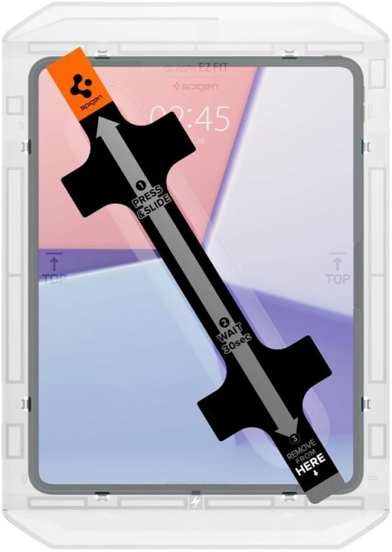 Spigen Glas.tR EZ Fit tempered glass for iPad Pro 13.7'' 2024