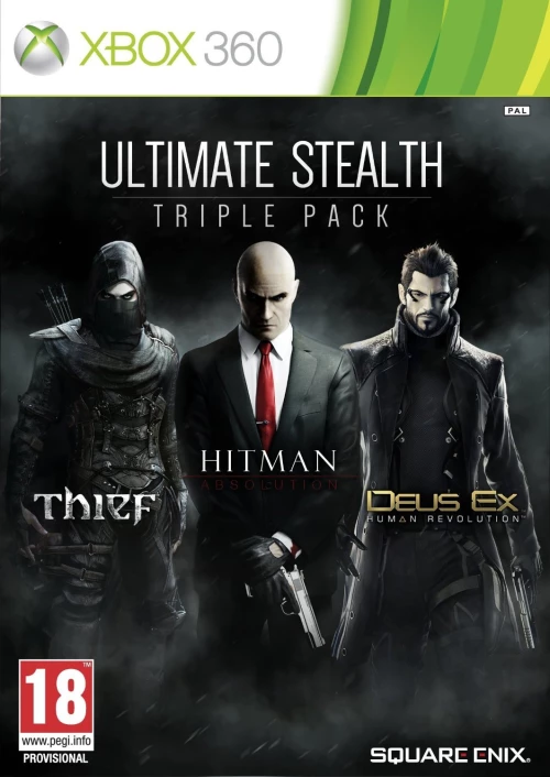 Hitman Absolution, Thief & Deus Ex Bundle / Xbox 360