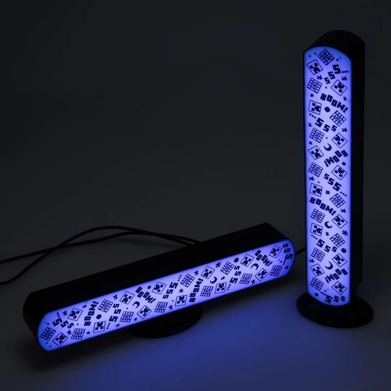 Minecraft Light Bar Set of 2 with Remote / Fan Shop and Merchandise