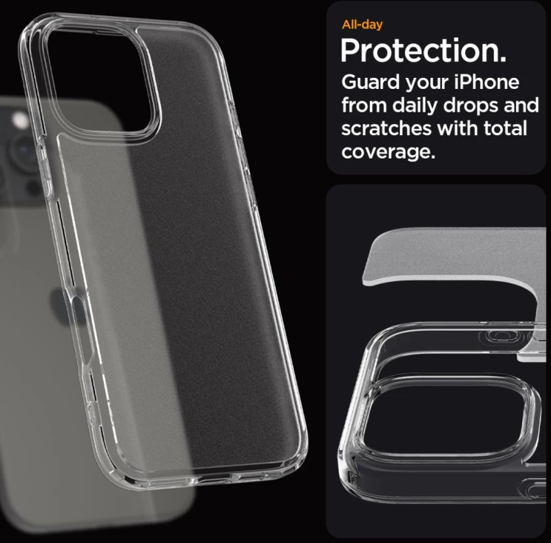 Spigen Ultra Hybrid iPhone 16 Pro Case - Clear
