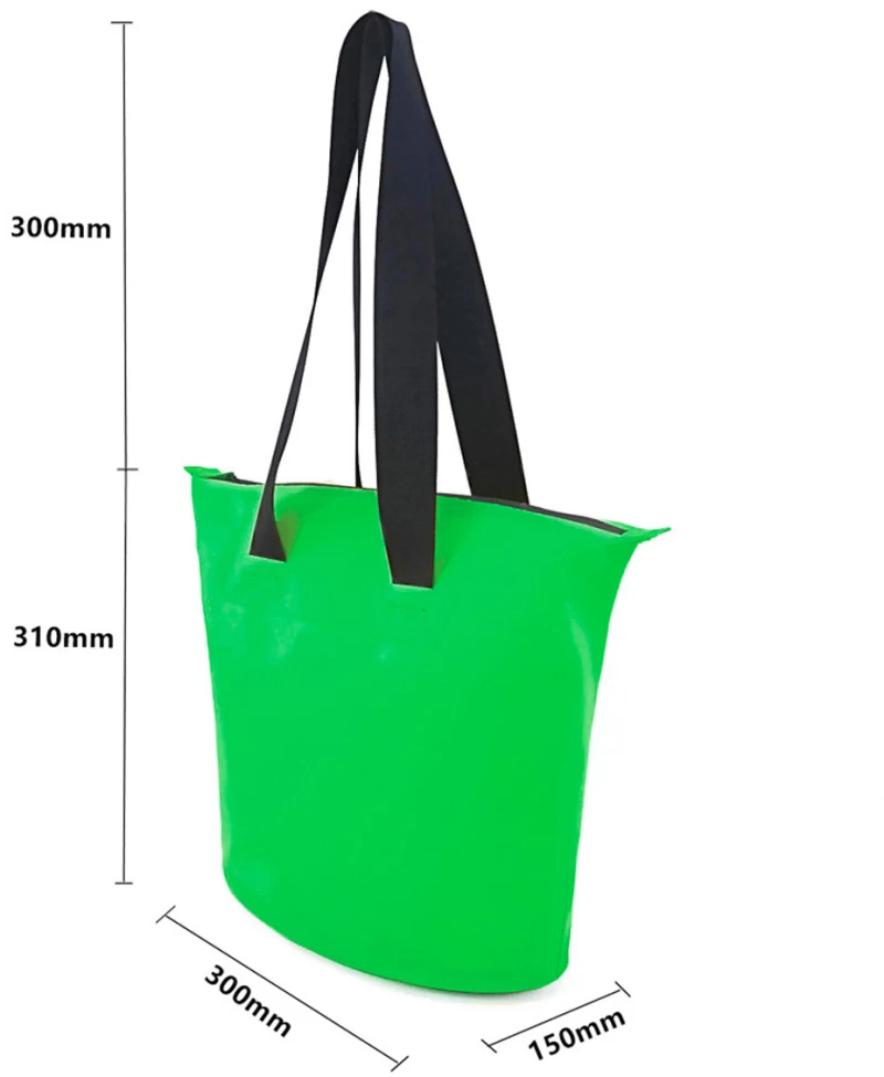 11L PVC waterproof bag - green