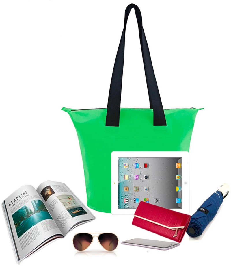 11L PVC waterproof bag - green