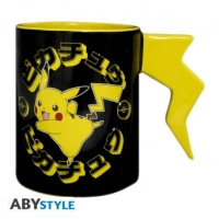 POKEMON - Mug 3D handle - Pikachu lightening bolt / Fan Shop and Merchandise