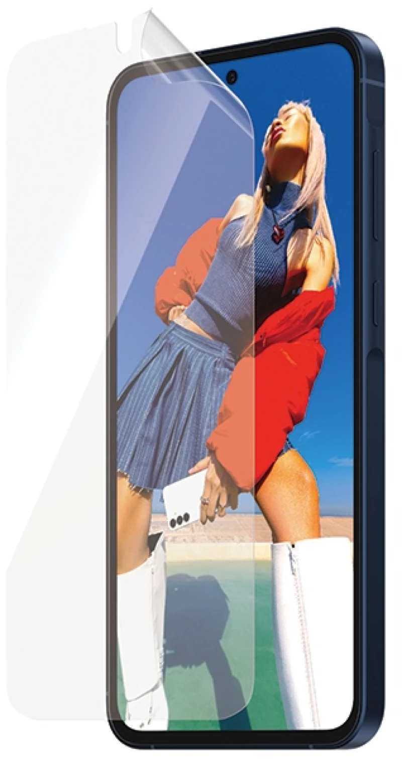 PanzerGlass Matrix Ultra-Wide Fit foil with positioner for Samsung Galaxy A55 5G