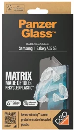 PanzerGlass Matrix Ultra-Wide Fit foil with positioner for Samsung Galaxy A55 5G