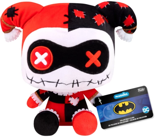 DC Comics Harley Quinn Patchwork plush toy 17,5cm