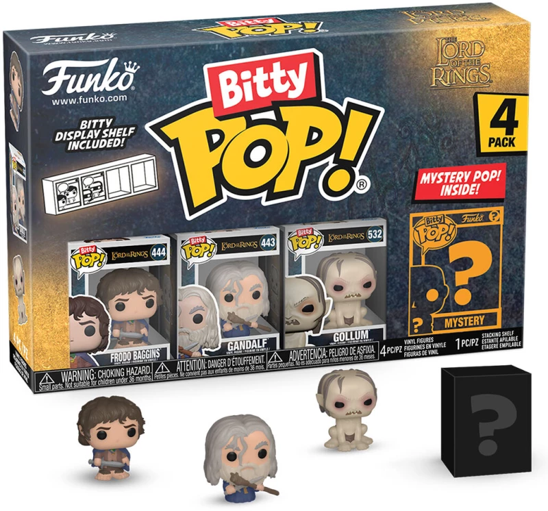 Blister 4 figures Bitty POP The Lord of the Rings Frodo