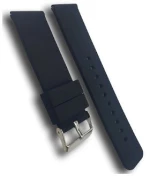 Λουράκι σιλικόνης 20mm μάυρο  id10914