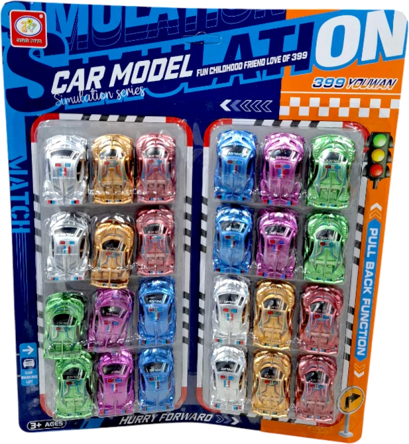 Σετ αυτοκινητάκια - 399-879B2 - 24pcs - 922329
