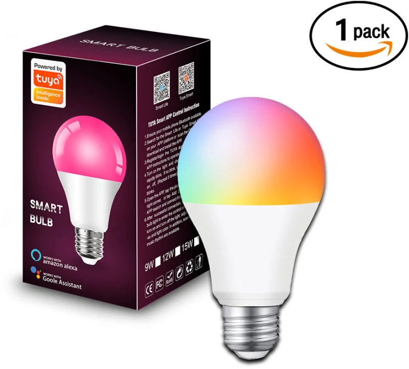 TUYA WIFI LAMP RGB 9 Watt