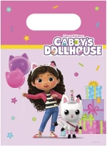 ΧΑΡΤΙΝΕΣ ΤΣΑΝΤΕΣ ΔΩΡΟΥ 4 τεμ. GABBY'S DOLLHOUSE (#95759)