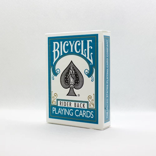 Bicycle Turquoise Back Deck by USPC - Τράπουλα