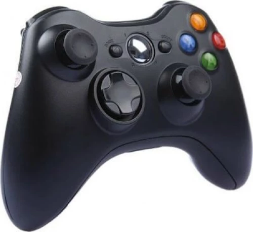 Wireless Gamepad Ασύρματο Χειριστήριο Xbox 360 Controller Μαύρο