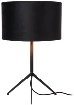 Λάμπα Επιτραπέζια Lucide TONDO 1xE27 - Black - 45590/81/30