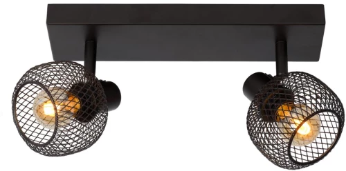 Σποτ Lucide MAREN 2xE14 - Black - 77978/02/30