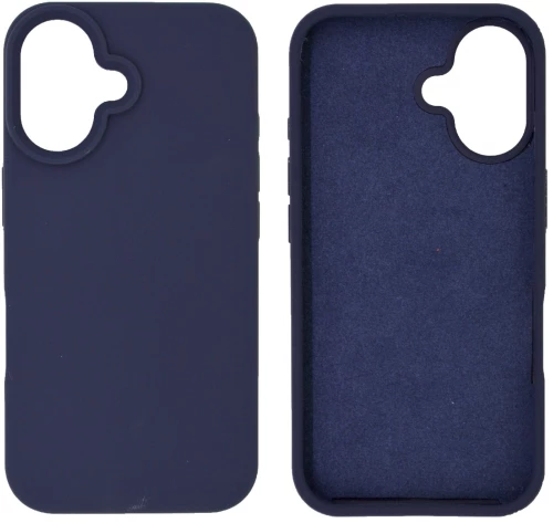 Θήκη Ancus Silicon Liquid για Apple iPhone 16 Μπλε