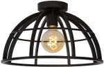 Φωτιστικό Οροφής Lucide DIKRA 1xE27 - Black - 76164/40/30