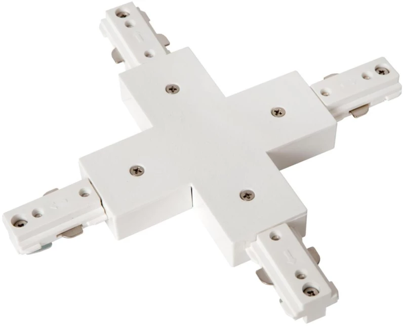 Lucide TRACK X-connector - 1-circuit Track lighting system - White (Extension) - 09950/08/31