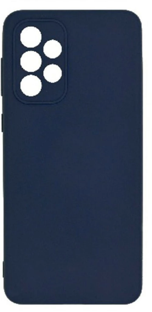 TechWave Soft Silicone case for Samsung Galaxy A33 5G navy blue