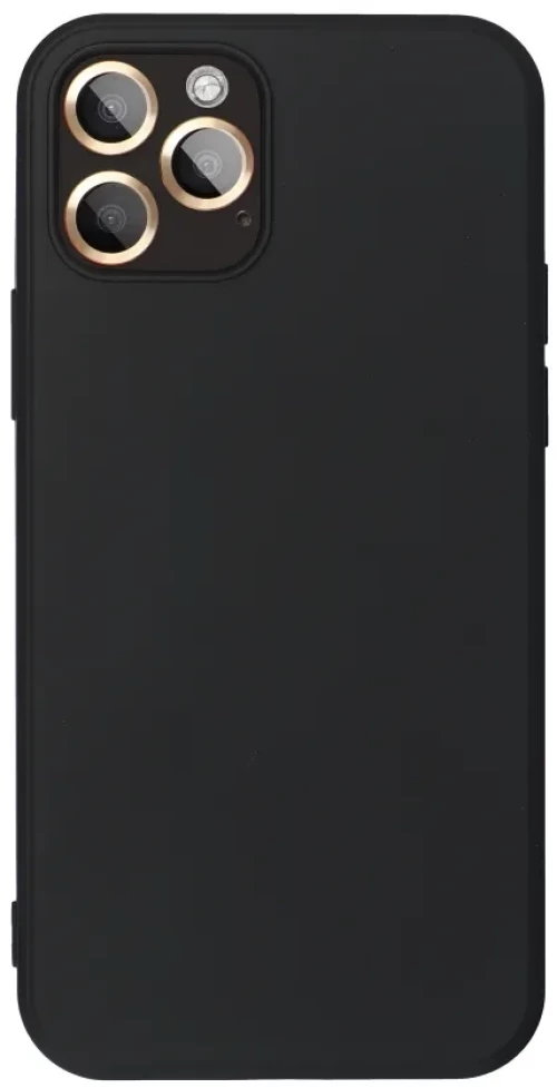 TechWave Soft Silicone case for iPhone 16 Pro black