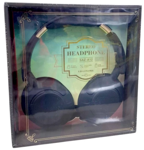 Ασύρματα ακουστικά - Headphones - SAZ-A12 - 541129 - Black