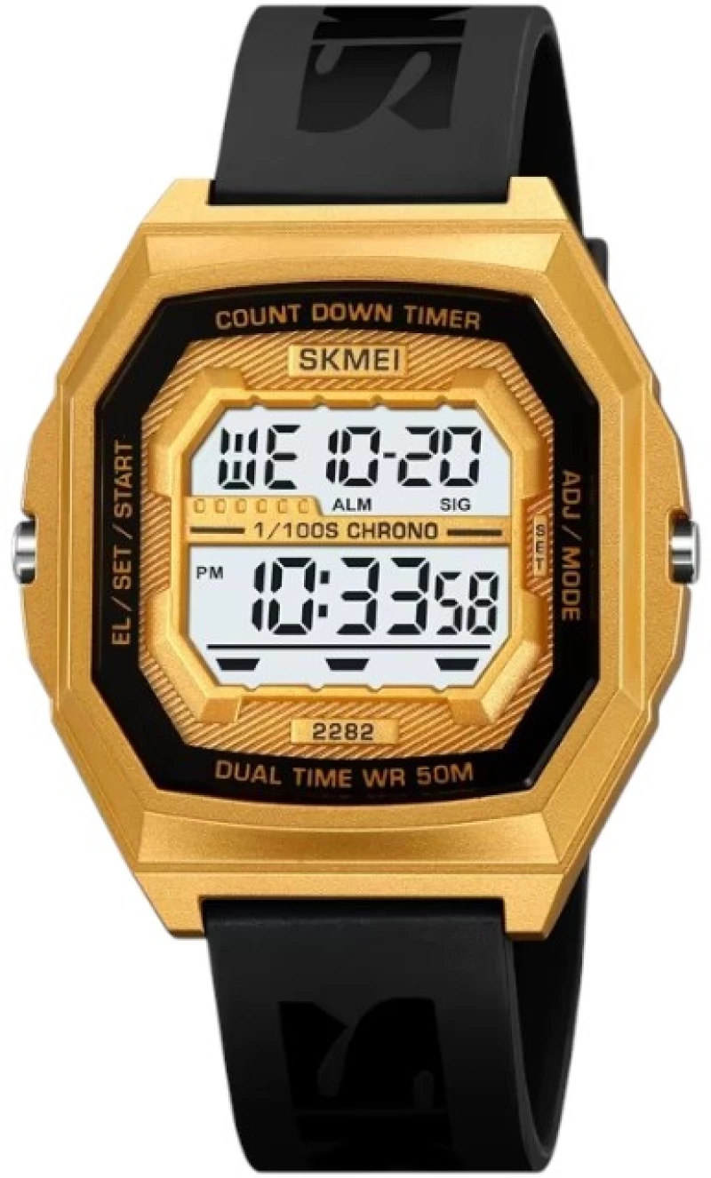Ψηφιακό ρολόι χειρός - Skmei - 2282 -  Black/Gold