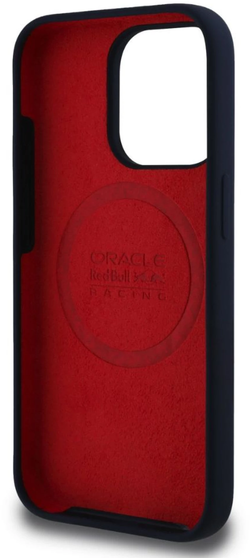 Red Bull Θήκη Silicone Red Ring MagSafe iPhone 15 Pro Max Navy