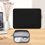 Tech-Protect Θήκη Neoslim MacBook / Laptop 13-14 & Τσαντάκι Laptop 13-14 Black