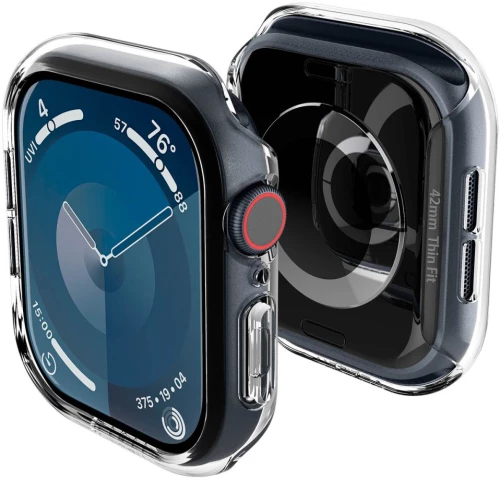 Spigen Θήκη Thin Fit Apple Watch 10 (42 mm) Crystal Clear