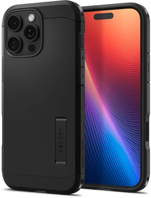Spigen Θήκη Tough Armor "T" Mag MagSafe iPhone 16 Pro Max Black