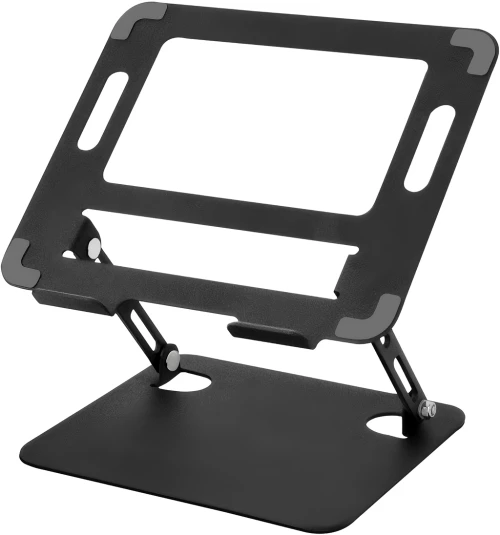 POWERTECH επιτραπέζια βάση για laptop/tablet PT-1354 έως 18.3", foldable, μαύρη