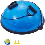 VEVOR 23" Half Exercise Ball Trainer Yoga Balance Stability Band Resistance Ball
