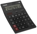 Canon  AS-1200 Αριθμομηχανή 12 Ψηφίων σε Μαύρο Χρώμα