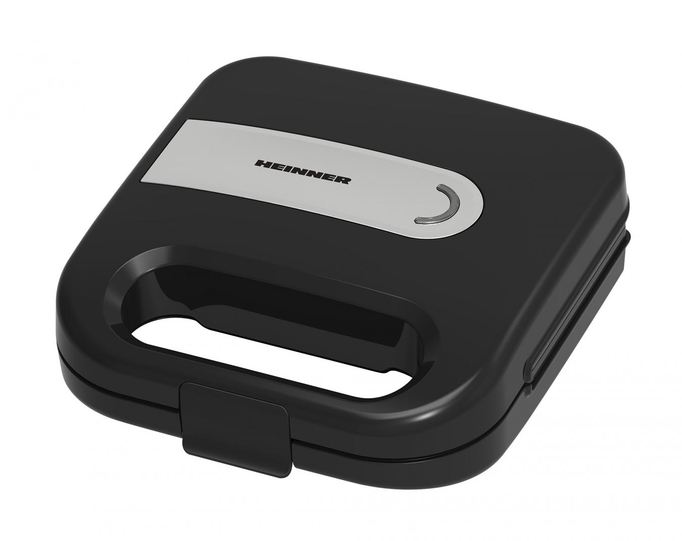 HEINNER SM-K750FSBK Τοστιέρα για 2 Τοστ 750W Γκρι