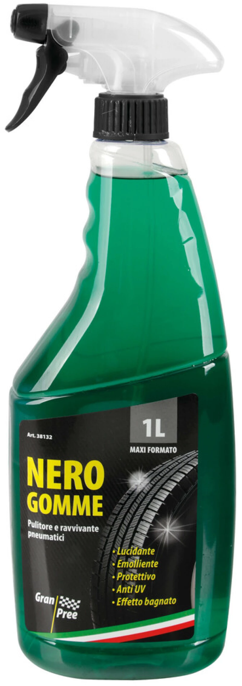 ΓΥΑΛΙΣΤΙΚΟ ΕΛΑΣΤΙΚΩΝ ΥΓΡΟ ΣΕ ΣΠΡΕΙ GRAN PREE 1000ml LAMPA - 1 ΤΕΜ