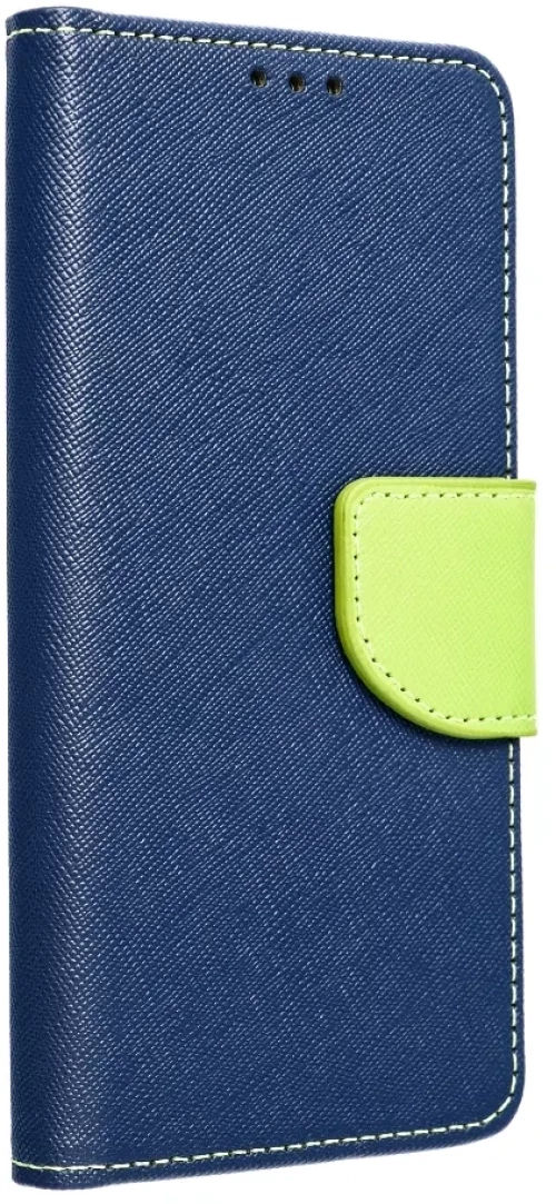 TechWave Fancy Book case for Samsung Galaxy S24 navy blue / lime