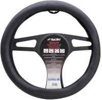 ΚΑΛΥΜΜΑ ΤΙΜΟΝΙΟΥ EASY BLACK ΜΑΥΡΟ ΜΕ LOGO SIMONI RACING OIKOΛΟΓΙΚΟ ΔΕΡΜΑ 37-39cm SIMONI RACING  - 1 τεμ.