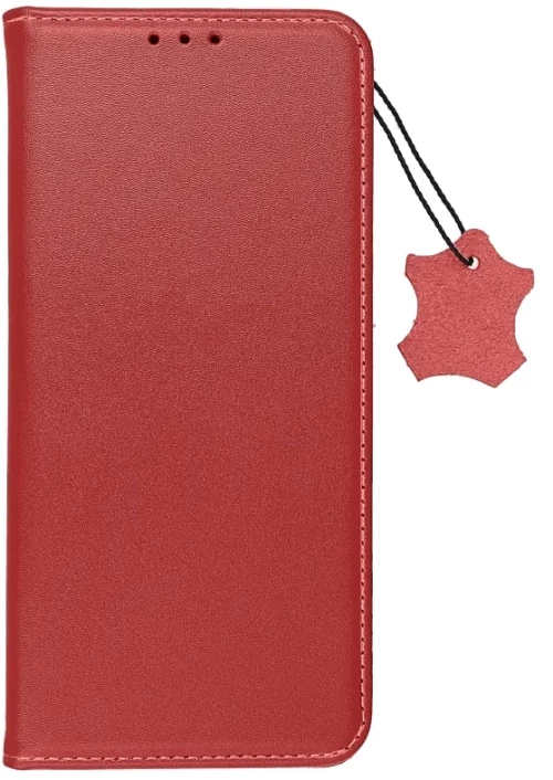 TechWave Pure Leather case for Xiaomi Redmi Note 13 5G red