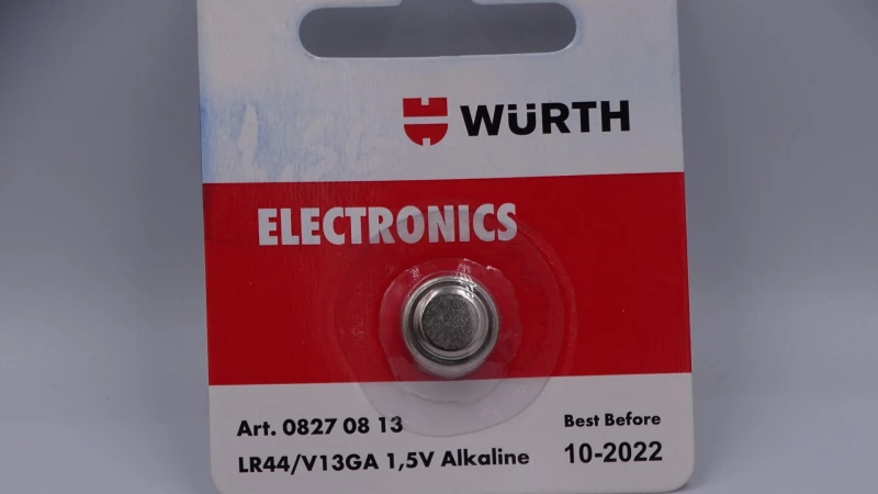 Μπαταρία αλκαλικές κουμπίLR44/V13GA 1.5V WURTH