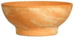 Γλάστρα-Πήλινο Μπολ Teracota Επιμαρμαρωμένο 38 cm x 15 cm