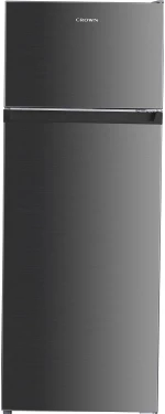 Crown DF241ESI Δίπορτο Ψυγείο 205 lt , E , Στατικό , Inox Υ143xΠ55xB55