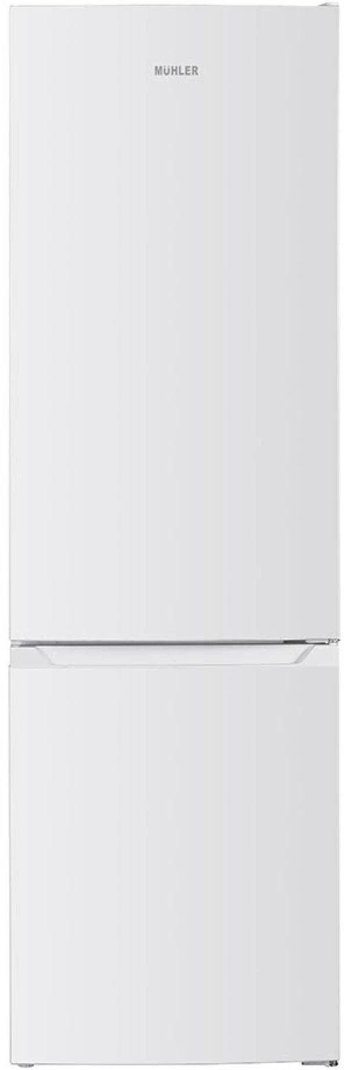 Muhler NFC180WE Ψυγειοκαταψύκτης NoFrost 252lt Υ180xΠ55xΒ60εκ. Λευκό, Ε