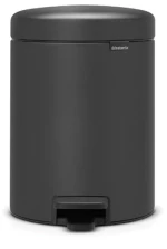 Brabantia 1001103 Καλαθάκι Μπάνιου NewIcon 5L, Mineral Infinite Grey