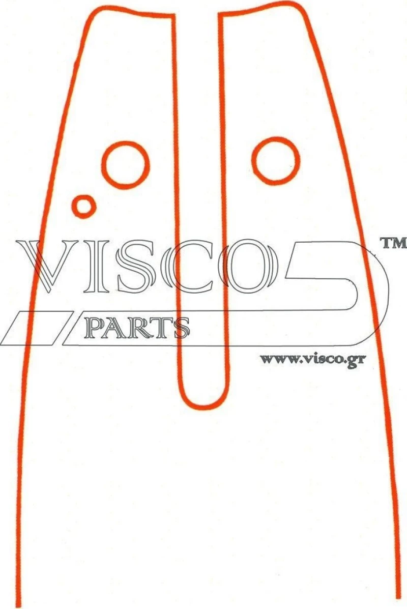 Λάμα Αλυσοπρίονου 40cm/16" 1.3mm Visco