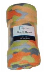 Mainstays 59049 Fleece Throw (Camo)