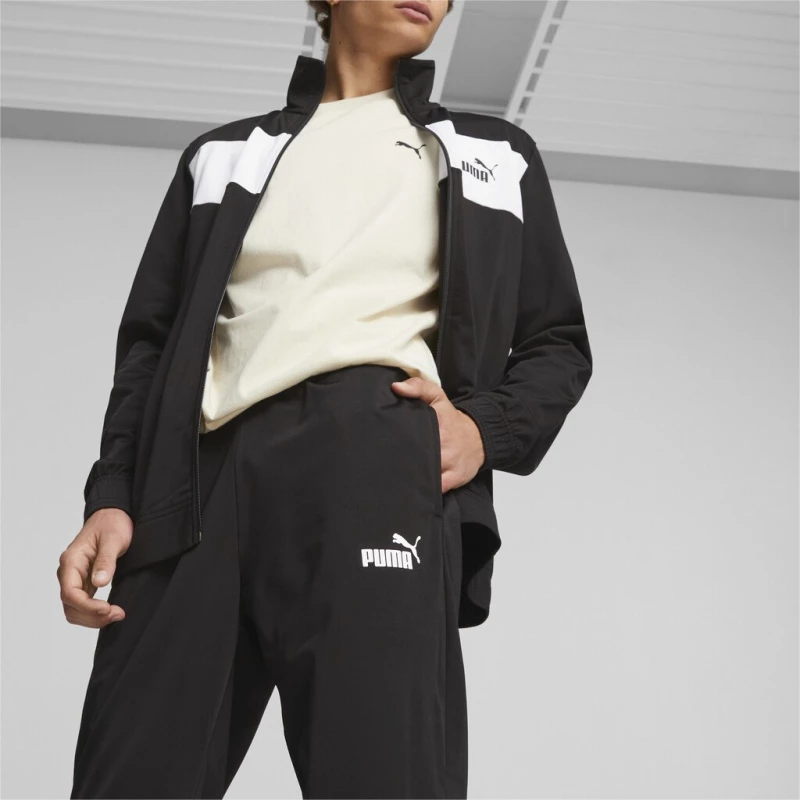 Puma 677427-01 Ανδρικό Σετ Φόρμας ‘Poly Suit’ (Black)
