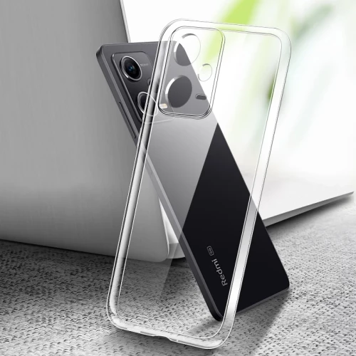 CLEAR silicon case 1,5mm Θήκη για Xiaomi Redmi Note 12 5g transparent