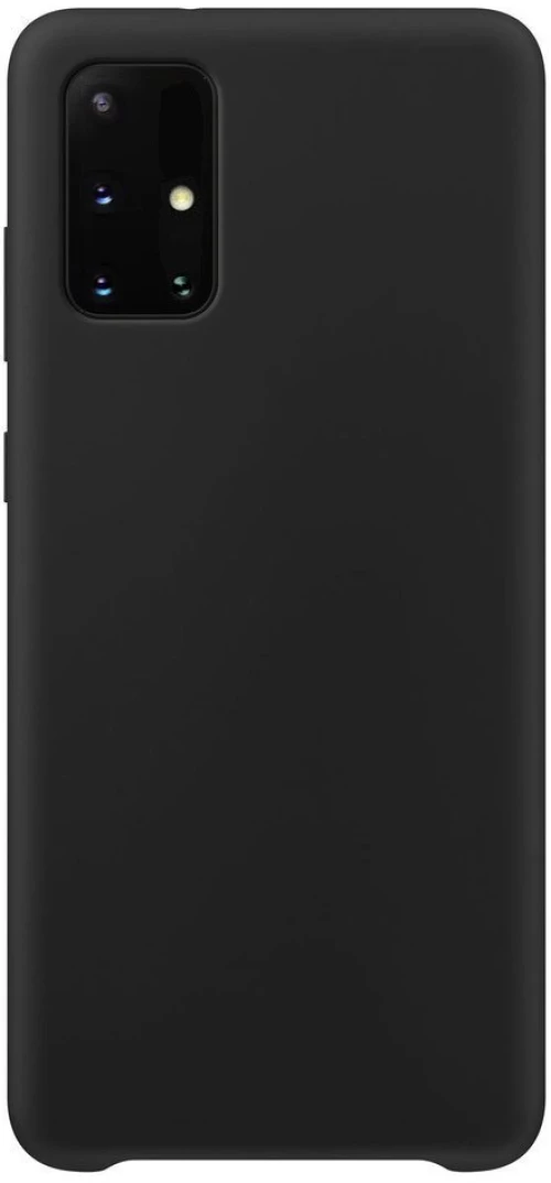 Θήκη Silicone Soft Flexible Rubber Cover Θήκη για Samsung Galaxy A51 black